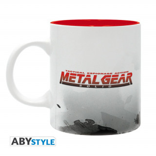 METAL GEAR SOLID - Bögre - 320 ml - "Solid Snake" x2 Ajándéktárgyak