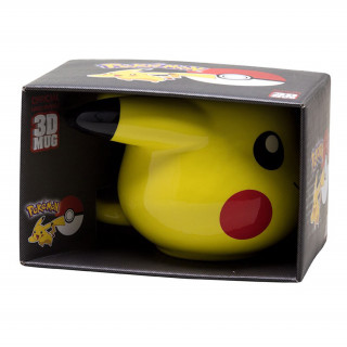 Abysse Pokémon Bögre 3D "Pikachu" - Abystyle Ajándéktárgyak