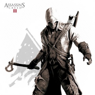 ASSASSIN'S CREED - Tshirt - Póló "Connor stand up" men SS white - basic (L-es méret) - Abystyle Ajándéktárgyak