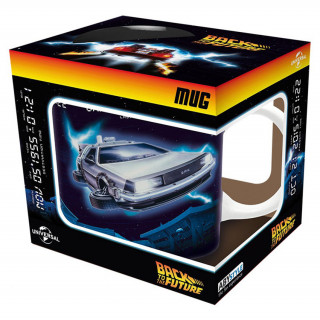 Back To The Future "Delorean" Bögre (320 ml) - Abystyle Ajándéktárgyak