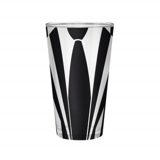 BEETLEJUICE - Nagy Üvegpohár - 400 ml - "Suit" - Abystyle Ajándéktárgyak