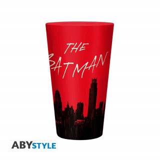 DC COMICS - XXL üvegpohár - 400ml - The Batman Ajándéktárgyak