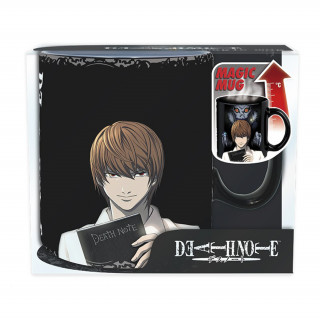 Death Note "Kira & L" Hőre Változó Bögre (460 ml) - Abystyle Ajándéktárgyak