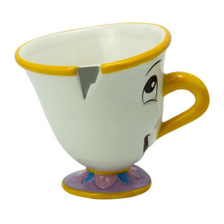 DISNEY - Mug 3D - Beauty and the Beast Chip - Bögre - Abystyle Ajándéktárgyak