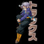 DRAGON BALL - Tshirt - Póló "DBZ/ Trunks" man SS black - new fit (M-es méret) - Abystyle thumbnail