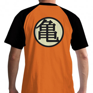 DRAGON BALL - Tshirt "Kame Symbol" man SS orange - premium (S-es méret) - Abystyle Ajándéktárgyak