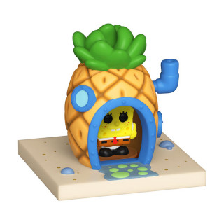 Funko Bitty Pop! Towns: SpongeBob Squarepants - Spongebob and Pineapple House Vinyl Figures Ajándéktárgyak