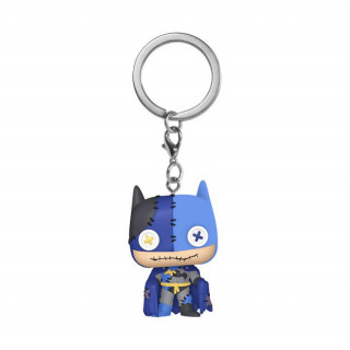 Funko Pocket Pop! DC Patchwork - Batman Vinyl Figura kulcstartó Ajándéktárgyak