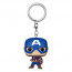 Funko Pocket Pop! Marvel New Classics - Captain America Vinyl Figura Kulcstartó thumbnail