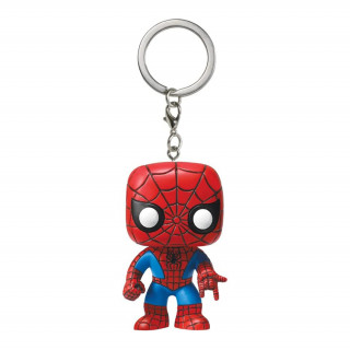 Funko Pocket Pop!: Marvel - Spider Man Bobble Head Vinyl Figura Kulcstartó Ajándéktárgyak