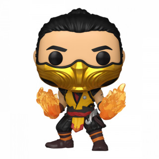 Funko Pop! #1021 Games: Mortal Kombat - Scorpion Vinyl Figura Ajándéktárgyak