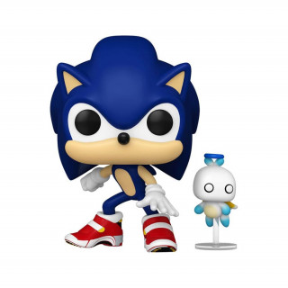 Funko Pop! #1036 Games: Sonic The Hedgehog - Sonic with Hero Chao Vinyl Figura Ajándéktárgyak