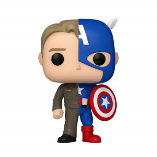 Funko Pop! #1431 Marvel: Split - Steve Rogers/Captain America Vinyl Figura Ajándéktárgyak