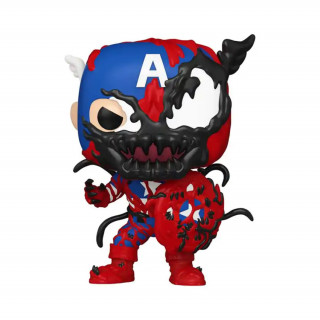 Funko Pop! #1436 Marvel: Carnageized - Carnage Captain America Vinyl Figura Ajándéktárgyak