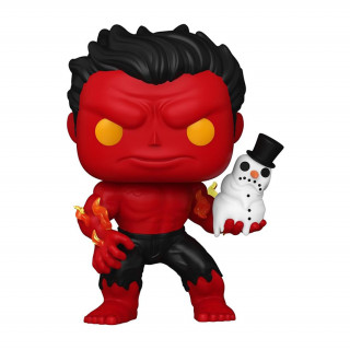 Funko Pop! #1439 Marvel: Holiday – Red Hulk Bobble-Head Vinyl Figura Ajándéktárgyak