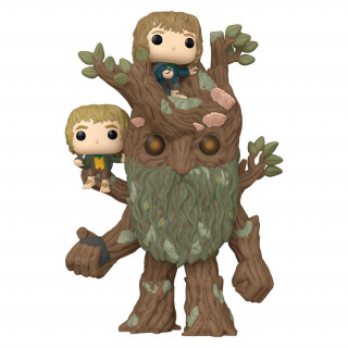 Funko Pop! #1579 Movies: The Lord of the Rings - Treebeard with Mary & Pippin Vinyl Figura Ajándéktárgyak