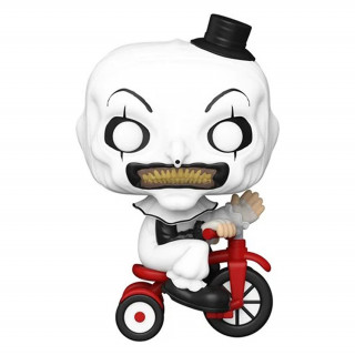 Funko Pop! #1591 Movies: Damien Leone's Terrifier - Art the Clown with Bike Vinyl Figura Ajándéktárgyak