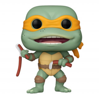 Funko Pop! #1611 Movies: Teenage Mutant Ninja Turtles - Michelangelo Sausage Link Nunchucks Vinyl Figura Ajándéktárgyak