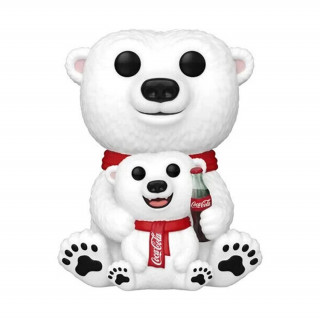 Funko Pop! #241 AD Icons: Coca-Cola - Polar Bear with Cub Vinyl Figura Ajándéktárgyak