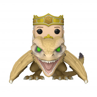 Funko Pop! #305 Rides Deluxe: House of the Dragon - Queen Rhaenyra with Syrax Vinyl Figura Ajándéktárgyak