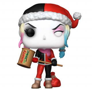 Funko Pop! #529 Heroes DC: Comics Holiday 2024 - Harley Quinn Vinyl Figura Ajándéktárgyak