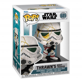 Funko Pop! #685 Disney: Star Wars Ahsoka S2 - Thrawn's Night Trooper Bobble-Head Vinyl Figura Ajándéktárgyak