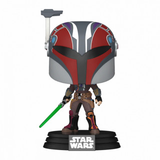 Funko Pop! #750 Disney Star Wars: Ahsoka - Sabine Wren Bobble-Head Vinyl Figura Ajándéktárgyak