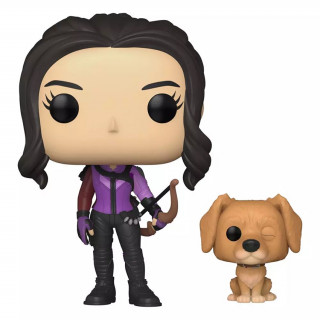 Funko POP! Kate Bishop w/Lucky the Pizza Dog #1212 Vinyl Figura Ajándéktárgyak