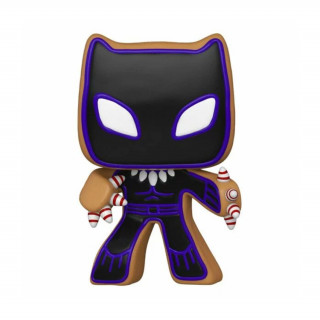 Funko Pop! Marvel: Holiday - Gingerbread Black Panther #937 Bobble-Head Vinyl Figura Ajándéktárgyak