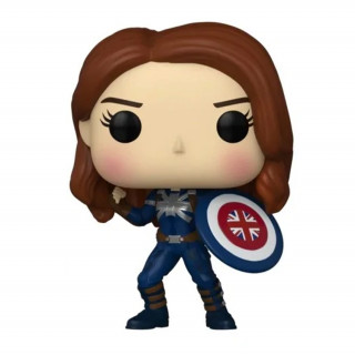 Funko Pop! Marvel: What If...? Captain Carter (Stealth) #968 Vinyl Figura Ajándéktárgyak