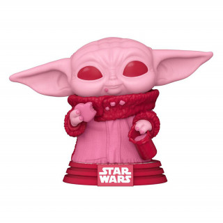 Funko Pop! Star Wars: Valentines: Grogu with cookies #493 Vinyl Figura Ajándéktárgyak