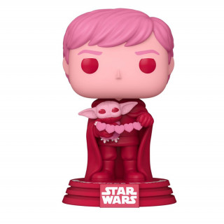 Funko Pop! Star Wars: Valentines: Luke Skywalker with Grogu #494 Vinyl Figura Ajándéktárgyak