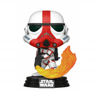 Funko Pop! TV: Star Wars The Mandalorian - Incinerator Stormtrooper #350 Vinyl Figura Ajándéktárgyak