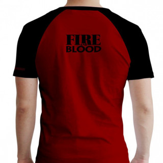 GAME OF THRONES - Tshirt "Targaryen" man SS red & black - premium (S-es méret) - Abystyle Ajándéktárgyak