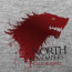 GAME OF THRONES - Tshirt - Póló "The North…" man SS sport grey - basic (M-es méret) - Abystyle thumbnail