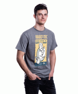 MERCH FALLOUT HARD WORK - Póló - Good Loot (XL-es méret) Ajándéktárgyak