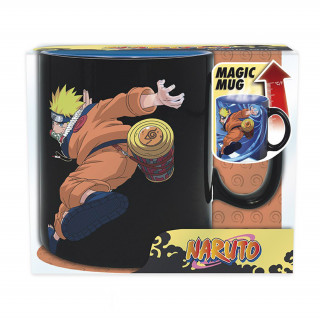 Naruto "Naruto&Sasuke" Hőérzékeny Bögre (460 ml) - Abystyle Ajándéktárgyak