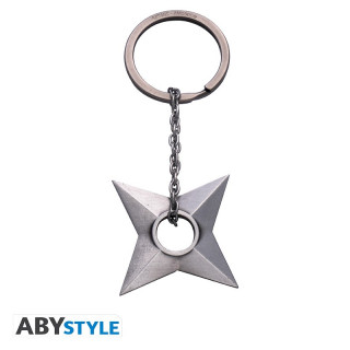 Naruto Shippuden 3D Keychain Shuriken Konoha Ajándéktárgyak