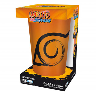 Naruto Shippuden Konoha & Seal XXL Pohár (400 ml) - Abystyle Ajándéktárgyak