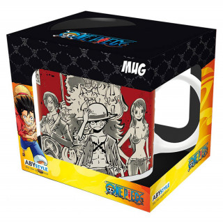 One Piece "Luffys crew" Bögre (320 ml) - Abystyle Ajándéktárgyak