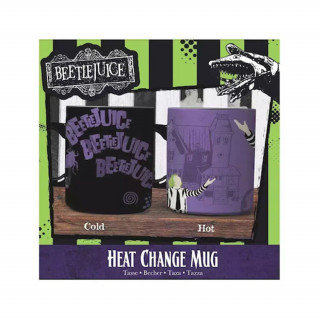 Paladone: Beetlejuice - hőre változó bögre (300ml) (PP13433BJ) Ajándéktárgyak