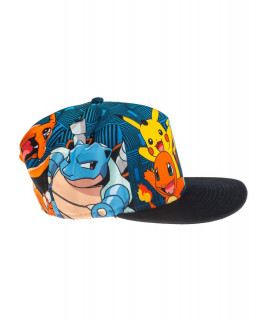 Pokemon - Charmander and Friends Snapback sapka Ajándéktárgyak