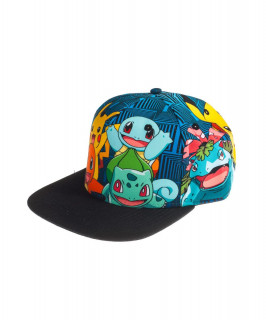 Pokemon - Charmander and Friends Snapback sapka Ajándéktárgyak