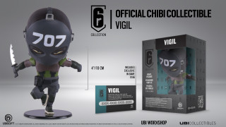 Rainbow Six Siege - Vigil Chibi Figura Ajándéktárgyak