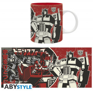 TRANSFORMERS - Bögre - "Autobot Japanese" (ABYMUGA327) Ajándéktárgyak