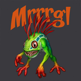 WORLD OF WARCRAFT - Tshirt - Póló Murloc - man SS dark grey - new fit (XS-es méret) - Abystyle Ajándéktárgyak