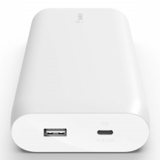 Belkin Powerbank 20.000 MAH 30W POWER DELIVERY WHITE Mobil