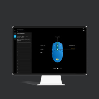 Logitech G203 Kék Lightsync PC