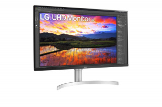 LG Monitor 32" - 32UN650-W (IPS; 16:9; 4K 3840x2160; 5ms; 350cd; HDMIx2; DP; FreeSync, Speaker) PC