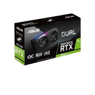 ASUS DUAL-RTX3060TI-O8G nVidia 8GB GDDR6 256bit PCIe videókártya PC